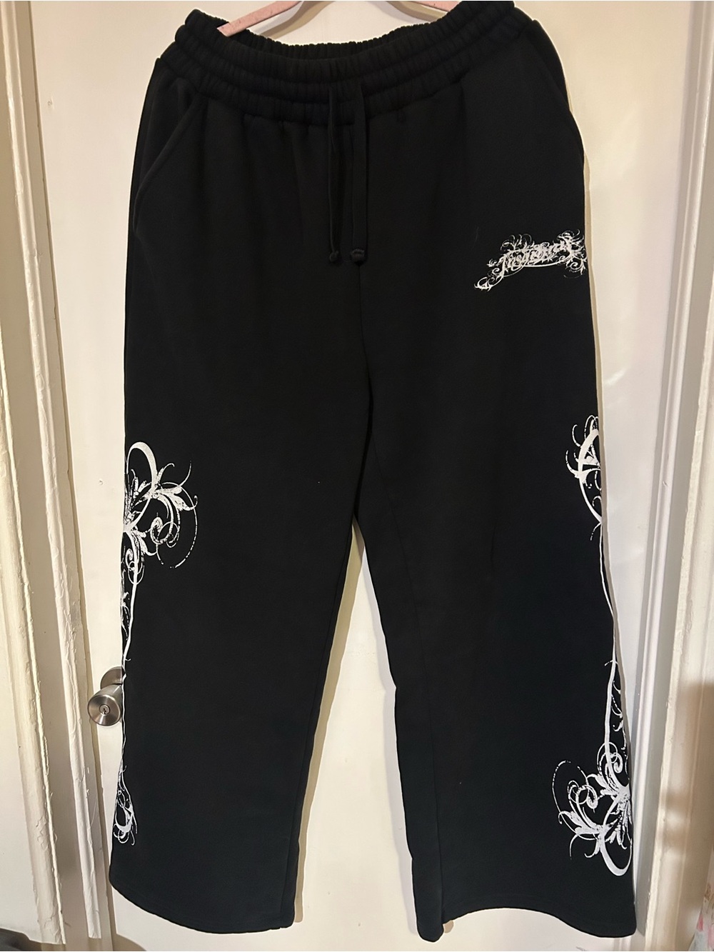 Insomnia brand graphic sweatpants